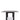 Panama 80 - 160 cm Extending Dining Table Black & Flat Pack & FAST DELIVERY