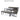 Ohio SET Corner Dining Bench+Bench PU Leather L Shape WITHOUT TABLE
