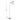 Benson Adjustable Floor Lamp Grey Modern Reading Light Living Room