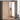 Camberley 2 Door Mirrored Sliding Wardrobe Light Oak Effect Space-saving