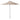 2m Garden Parasol - Cream