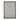 Plain Border Grey Cut Pile Rug - 230x160cm