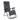 Folding Metal Zero Gravity Sun Lounger - Grey