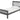 Aubrey Single Wooden Bed Frame - Charcoal