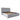 Langley Fabric Bed Frame Grey | King Size | Upholstered Headboard | Sprung Slats