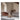 Cannes Solid Acacia Wood & Rattan Coffee Table Modern Boho 80cm