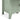 Minato 3 Drawer Bedside Table Sage Green Compact Nightstand With Drawers