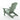 Keter Alpine Adirondack Chair Vintage Green Plastic Frame
