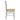 Chicago Pair of Solid Wood Dining Chair Grey & Oak Easy Assembly