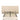 Amaya Double Bed Ivory | Built-in Side Tables & Drawers | No Mattress