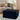Letti Velvet Footstool Navy Comfort Luxury Modern Design