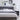Prague Fabric Double Bed Grey Stylish Comfortable Bed Frame for Bedrooms
