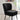 Poppy Accent Chair Black Modern Living Room Furniture UK