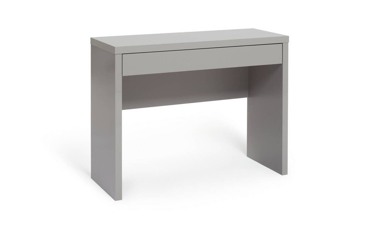 Jenson Dressing Table Desk Gloss Modern Makeup Organiser