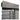 Little Black Book Basswood Grey 50mm Venetian Blind 160x160cm Light Filter