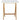 Drew Folding Bamboo 2 Seater Table White Compact Kitchen Furniture