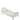 Liberty House White Toddler Bed | Low to Ground | Safety Rails | From 18 months
