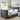 Kingsley Fabric TV Double Bed Frame - fits up to 32 inch TV Charcoal