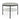 Mist Coffee Table Black & White Modern Living Room Furniture