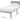 Brooklyn Single Bed Frame and Drawer - White