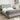 Dana Double Bed Frame Grey Fabric Upholstered Self Assembly