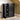 Chloe 2 Door Shoe Storage Cabinet Black Hallway Entryway Furniture Organiser