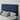 Aspire Hepburn Velvet Double Headboard Navy Buttoned Design