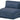 Lexi Single Velvet Chairbed Navy Space Saving Foldable Design Comfort