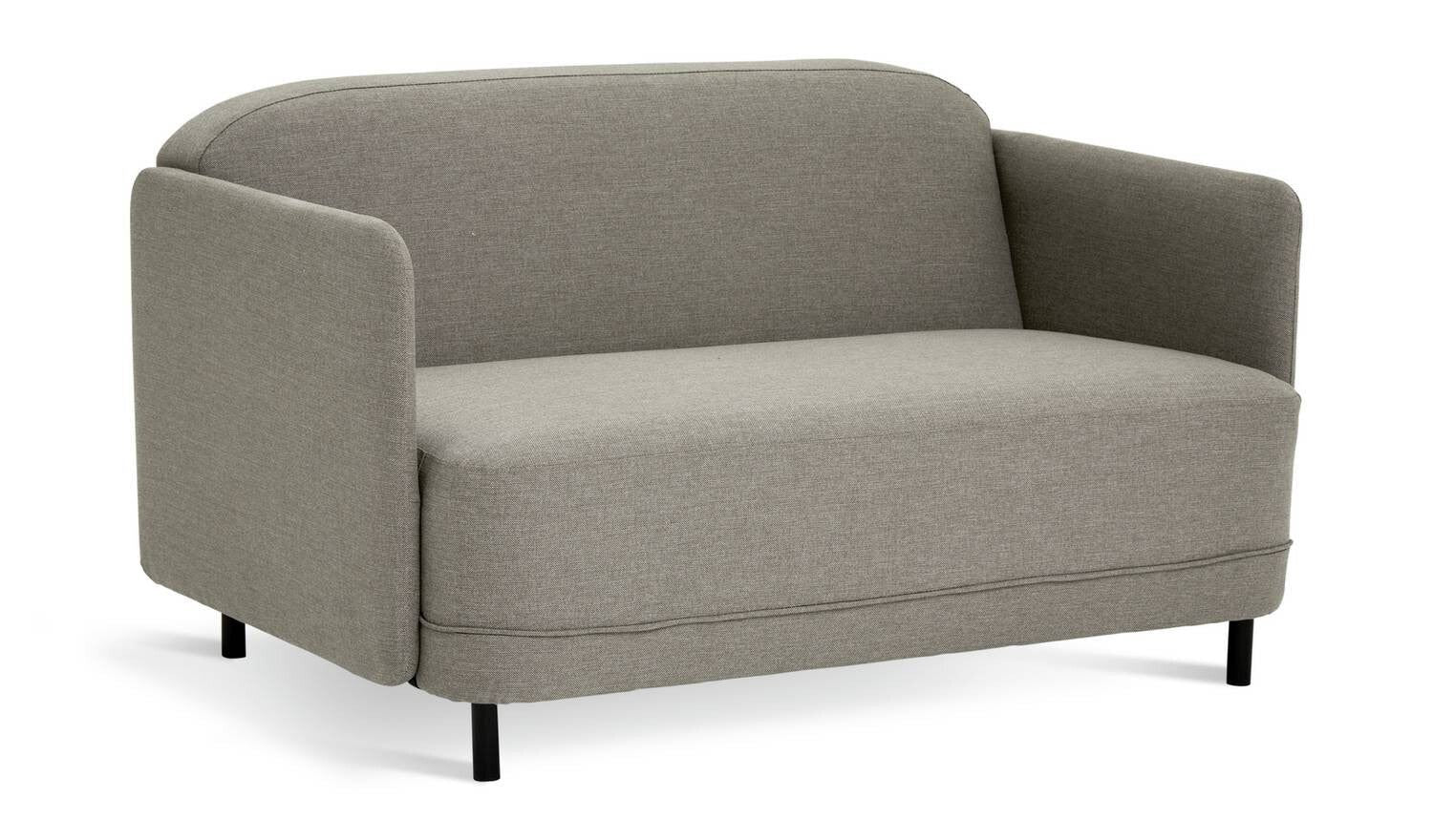 Mina Fabric 2 Seater Sofa Box Compact Space Saving Design