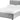 Eros Kingsize End Opening Ottoman Bed Frame Grey Spacious Storage Bed