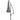 Grey Parasol 32 LED Crank And Lift Garden Umbrella UK