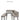 Denver Corner Dining Set ONLY BENCHES Modern Furniture UK