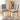 Warwick Chenille Pair of Standard Dining Chairs Grey/Oak Effect Fabric FSC
