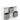 6 Cube Storage Unit with Boxes Grey Stars For Living Room Bedroom Kids