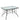 Santa Cruz 8 Piece Dining Set Black Garden Patio Furniture UK