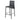 Lido Black Bar Table & 2 Black Chairs