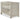 Obaby Nika Mini Cot Bed Grey Wash Modern Nursery Furniture UK