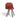 Nomad Oak Effect Dining Table & 4 Chocolate Chairs Space Saving
