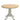 New Rubberwood Fixed Top 100 cm Kentucky Dining Table + 4 Chairs Grey & Oak