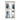 Open Decorative Wardrobe Unit White With Hanging Rail And Shelves