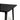 Nel Wood 4 Seater Dining Table Black Stylish and Durable Dining Room Decor