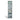 Maine Narrow Bookcase Grey Home Tall Storage UK