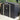 Rowlinson Trentvale 8 x 6 ft Dark Grey Metal Apex Shed Sliding 2 Doors