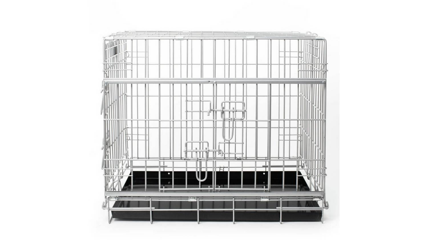 Lords & Labradors Heavy Duty Sliding Door Crate Medium Dog Cage Furnit ...