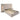 Torrance Double Bed Cream | Built-In Side Tables & LED Lights