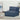 Lexi Single Velvet Chairbed Navy Space Saving Foldable Design Comfort