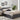 Porto King LiftUp Ottoman Bed Frame Dark Grey Textural Chenille Fabric