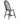 Burford Pair of Solid Wood Dining Chairs - Dark Grey
