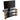 AVF Up To 42 Inch TV Stand Black Glass Oak Effect With Shelves UK