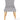 Warwick Chenille Pair of Standard Dining Chairs Grey/Oak Effect Fabric FSC